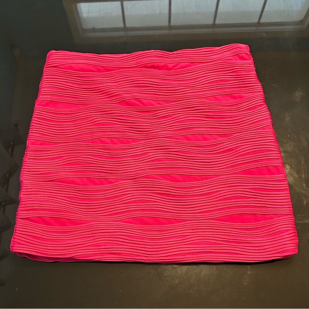 Hot Gal Bright Pink Mini Skirt